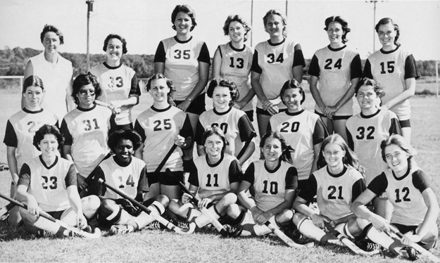 Women's Field Hockey Team, 1977.