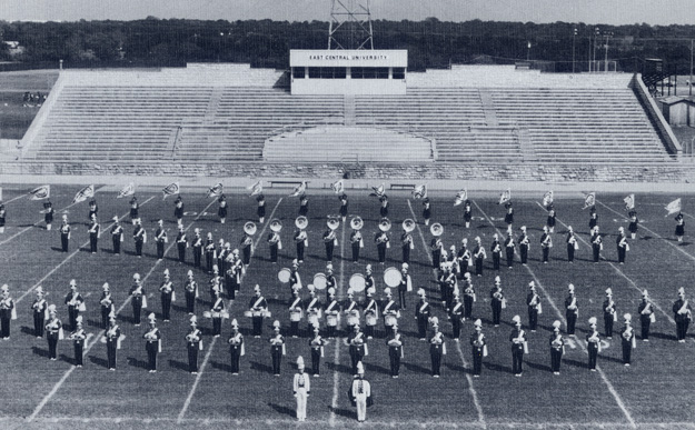 East Central University Tiger Band, 1986.