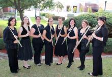 Group photo of Flute Choir