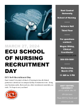 ECU School of Nursing Recruitment Day