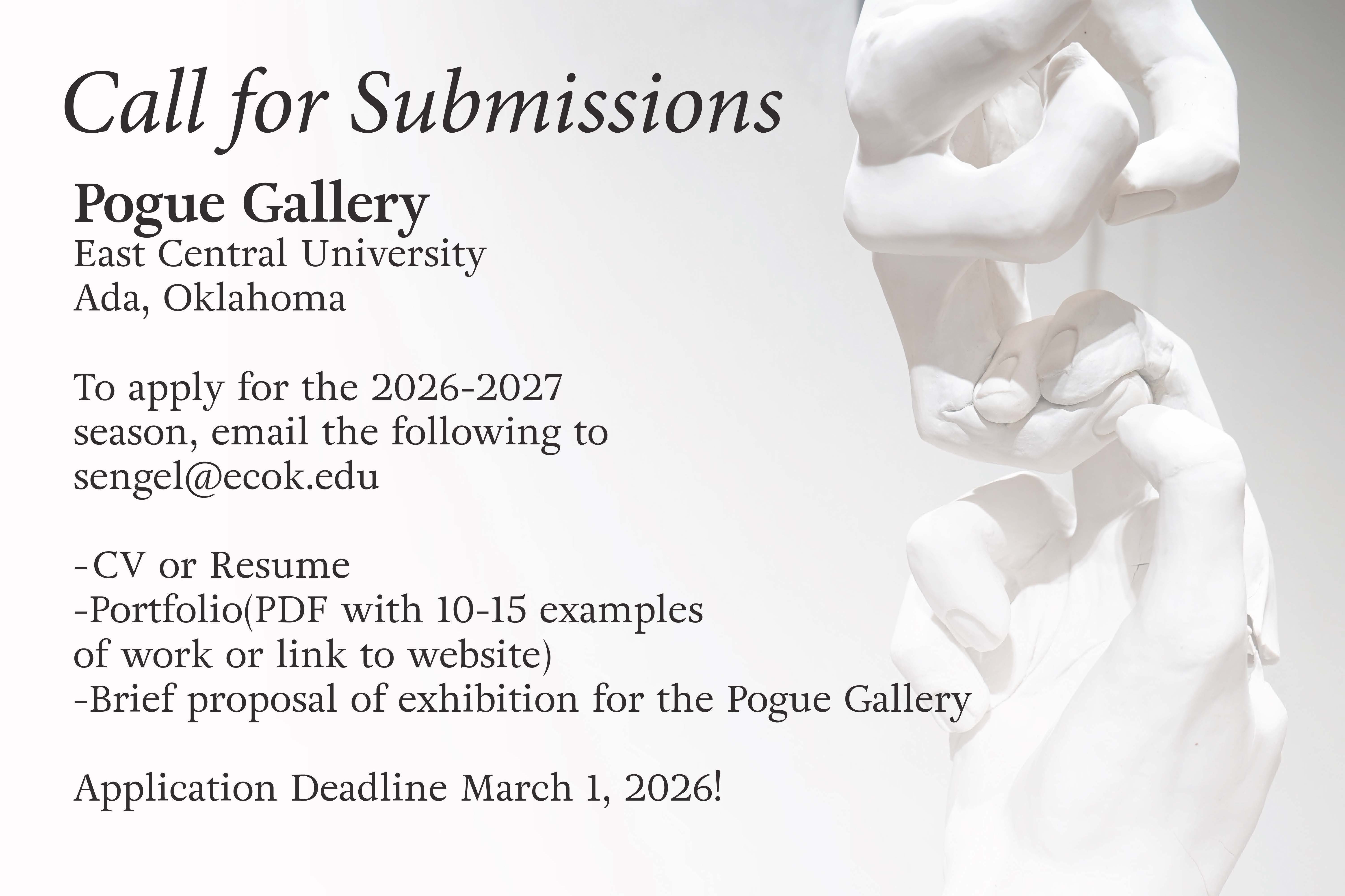 Call for submissions 26/27