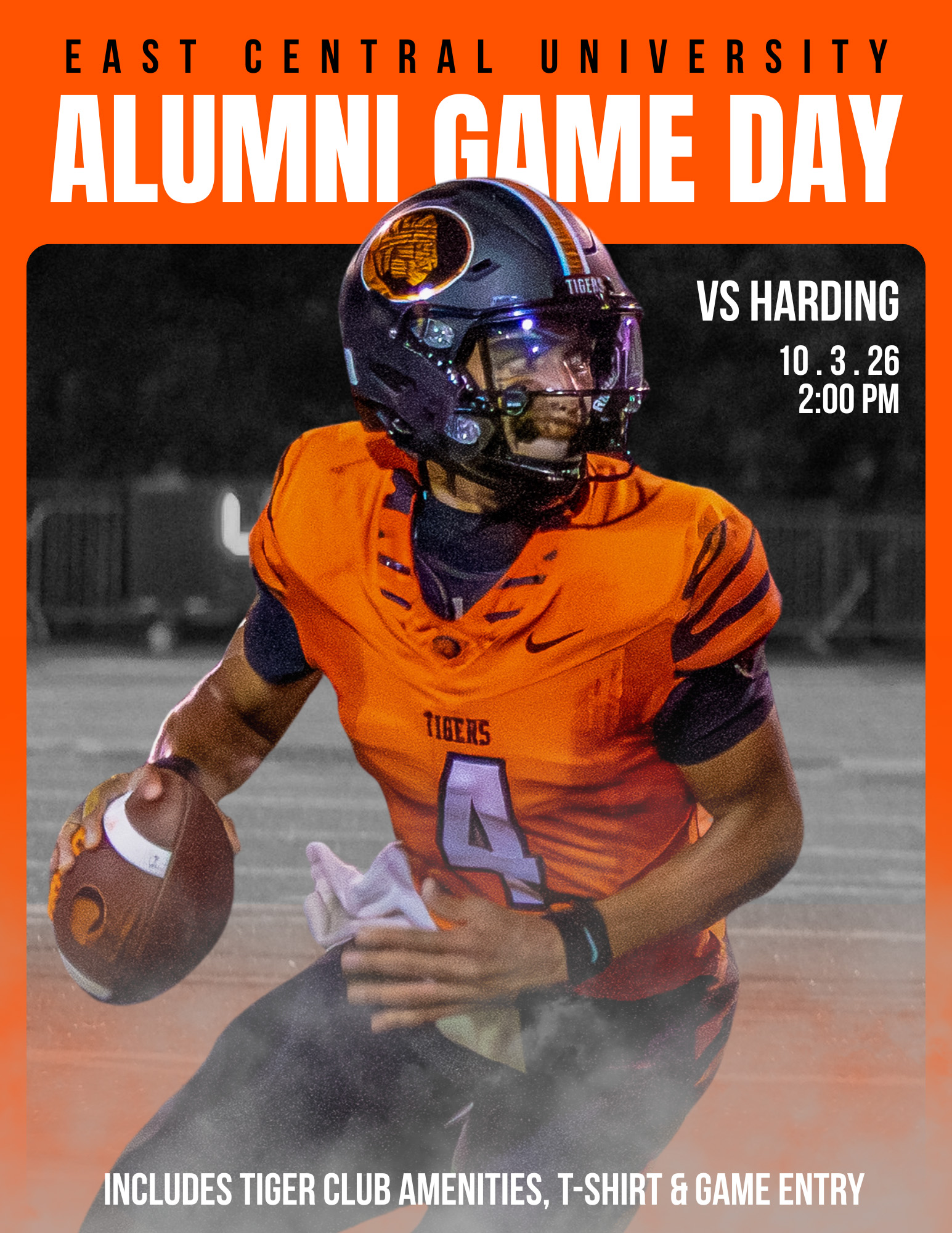 Alumni Game Day graphic