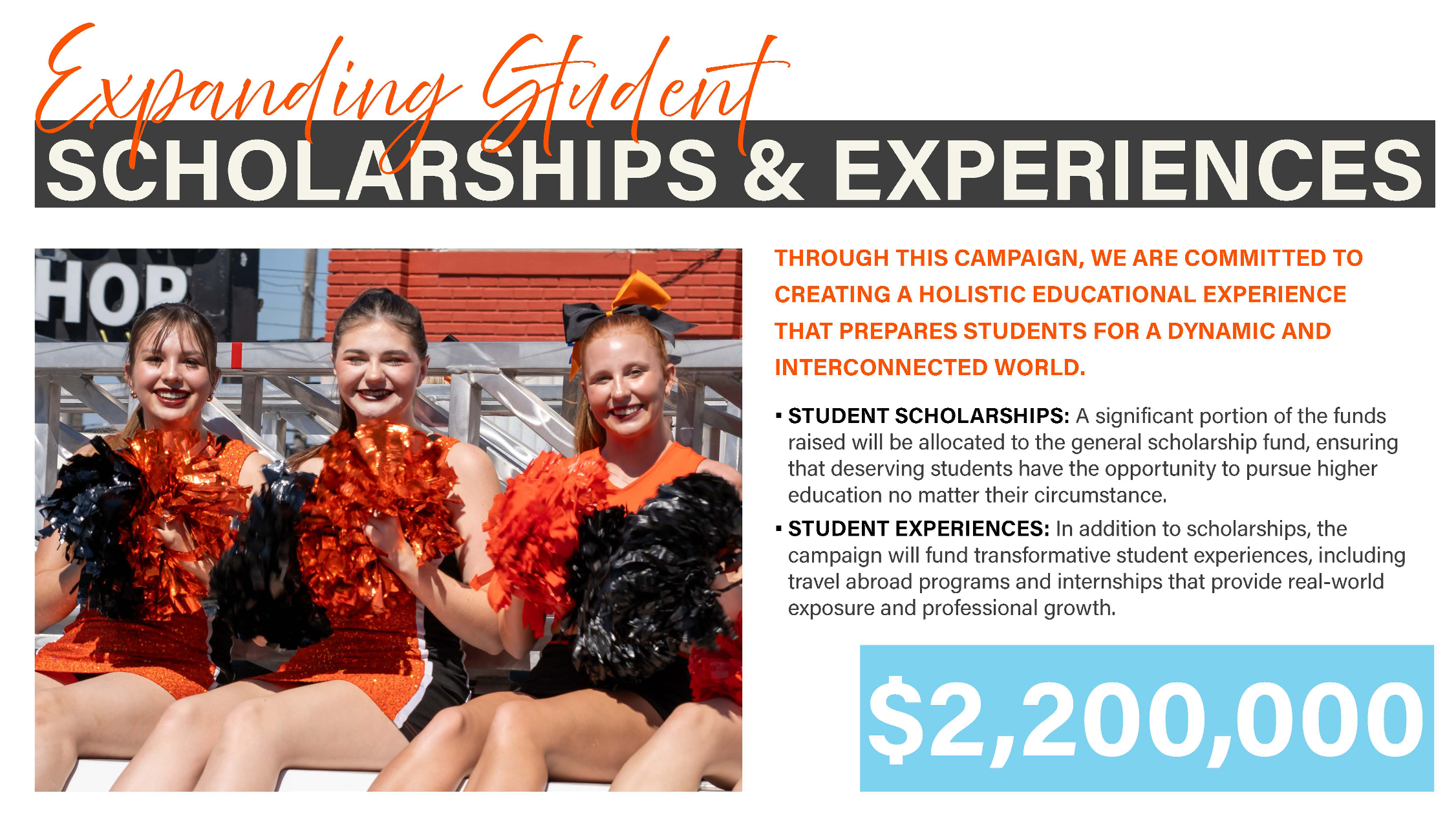 scholarships and experiences