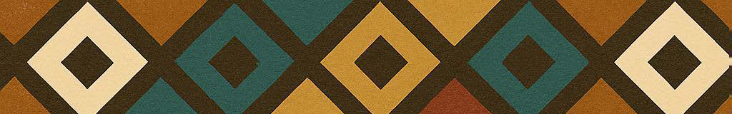 Tribal pattern banner