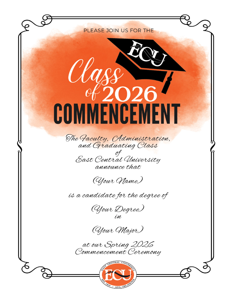commencement announcement