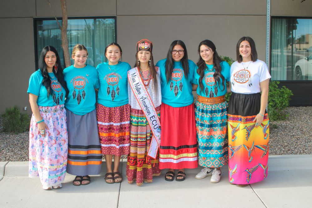 Members of ECU's NASA organization