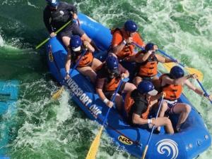 PLC Whitewater rafting