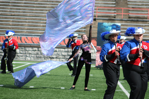 Colorguard  ECU Marching Pirates