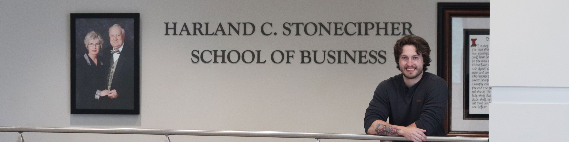 Stonecipher School of Business Student