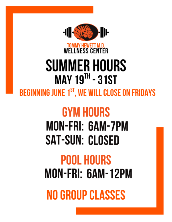 gym and pool hours 