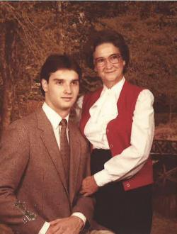 Wendell Godwin and his mother, Jan Godwin.