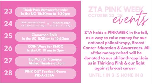 Zeta Pink Week
