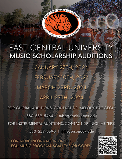 Music Audition Poster