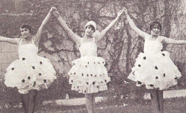 Pictured are dancers from the May Day Fete.
