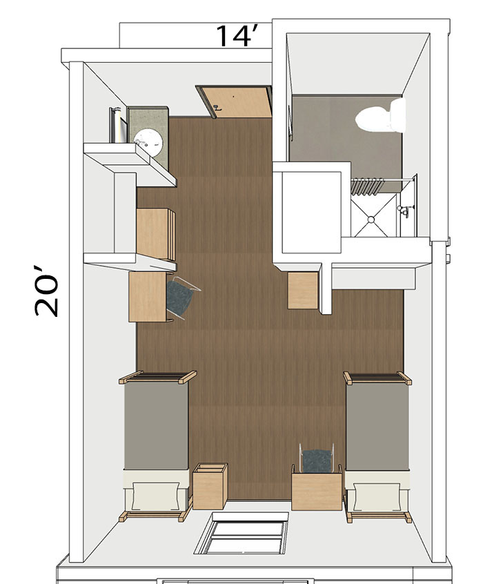 Full Room Floor Plan Crop size