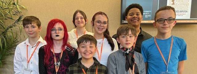 State Qualifiers who represented the East Central Regional Science Fair