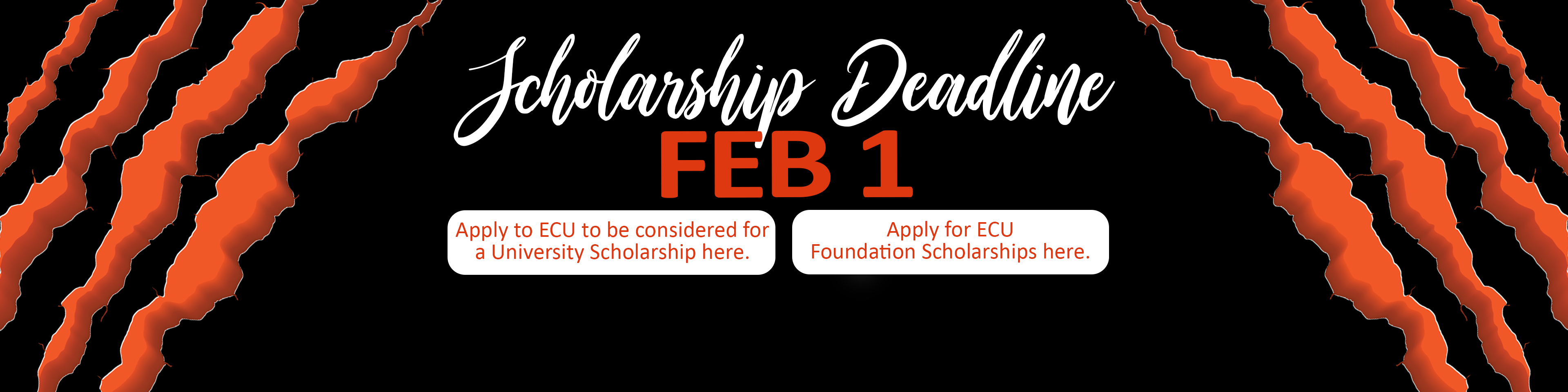 Scholarship Deadline is Feb. 1st.