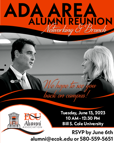 Ada Area Alumni Reunion Flyer