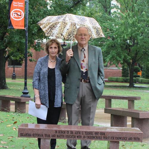 Alvin Turner Bench Dedication