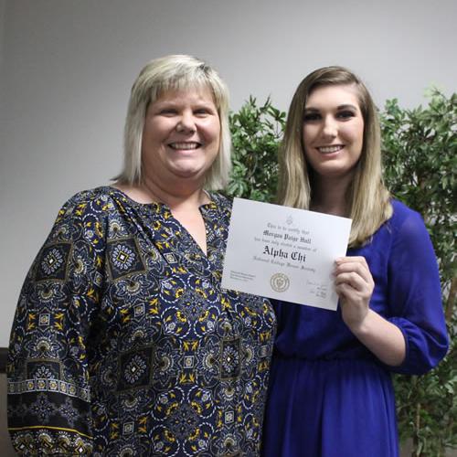 Alpha Chi Induction 