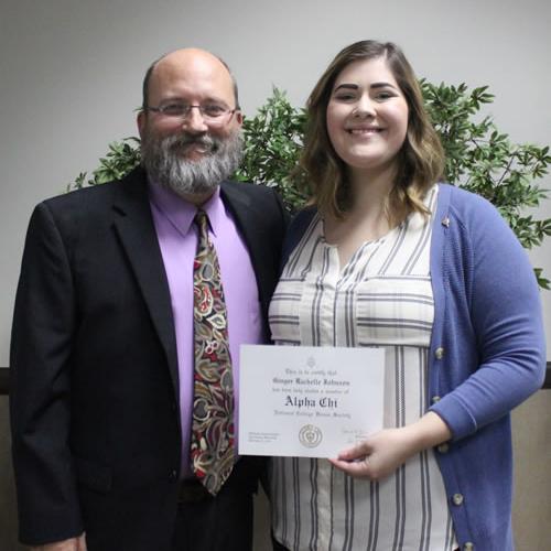 Alpha Chi Induction 