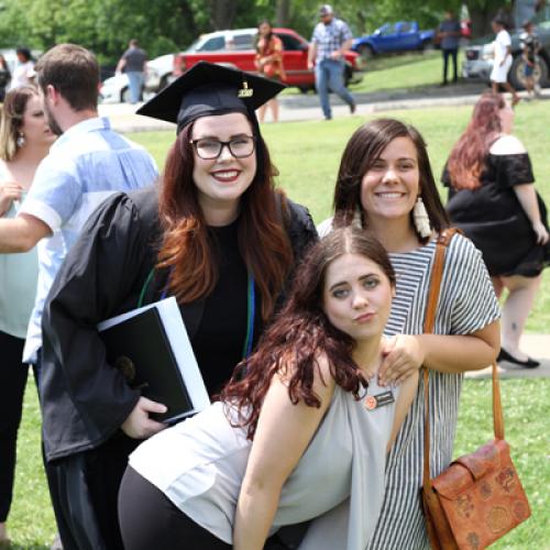 Graduation Ceremony AM Family and Friends