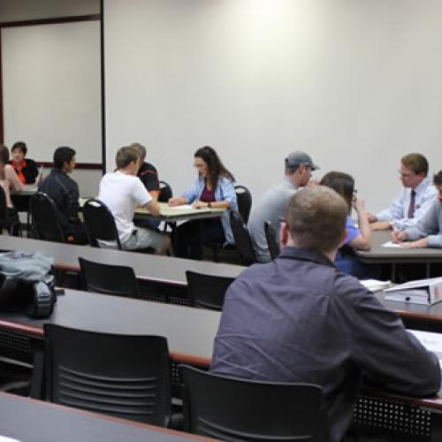 Stonecipher School of Business Delta Mu Delta Induction 