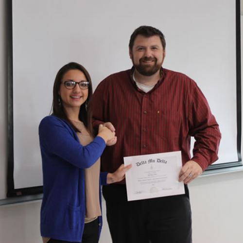 Stonecipher School of Business Delta Mu Delta Induction 