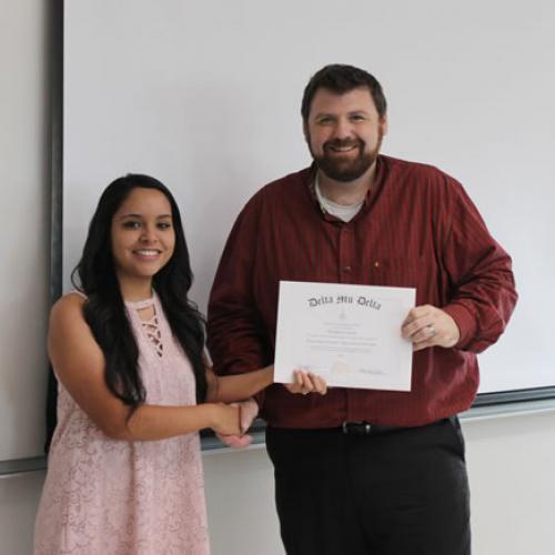 Stonecipher School of Business Delta Mu Delta Induction 