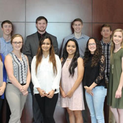 Stonecipher School of Business Delta Mu Delta Induction 