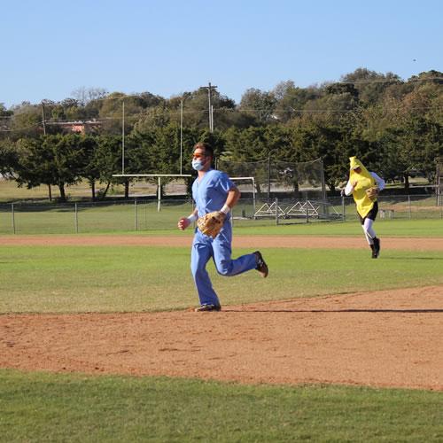 Halloween Baseball Game