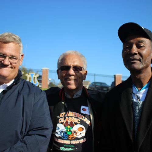 ECU Honors Lt. Col. Rod Richardson at ECU-Southeastern Football Game.