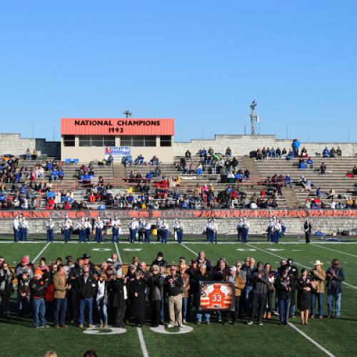 ECU Honors Lt. Col. Rod Richardson at ECU-Southeastern Football Game.