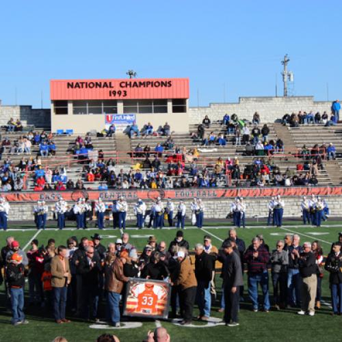 ECU Honors Lt. Col. Rod Richardson at ECU-Southeastern Football Game.