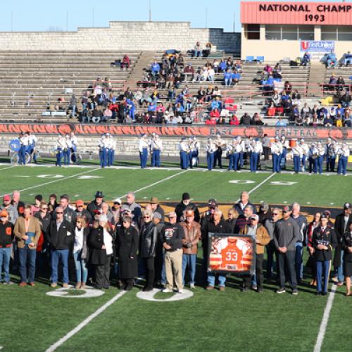 ECU Honors Lt. Col. Rod Richardson at ECU-Southeastern Football Game.