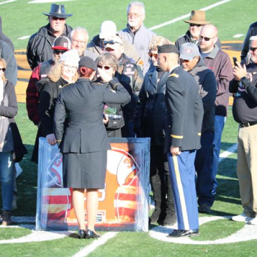 ECU Honors Lt. Col. Rod Richardson at ECU-Southeastern Football Game.