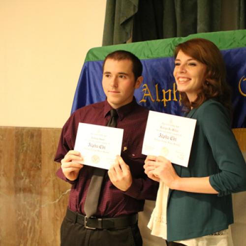 Alpha Chi Induction