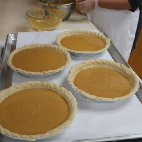 Family and Consumer Sciences Thanksgiving Pie Pick Up