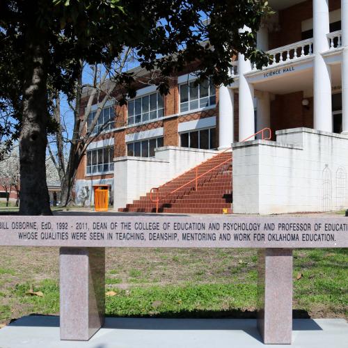 Bill Osborne Bench Dedication