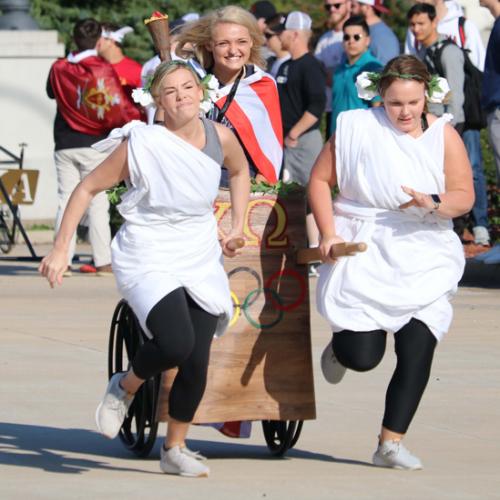 Greek Week Chariot Races