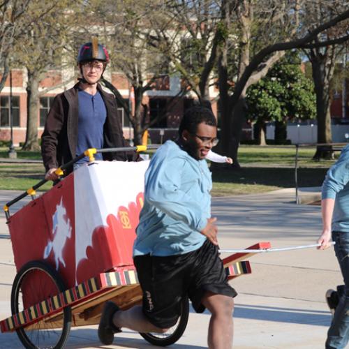 Greek Week Chariot Races