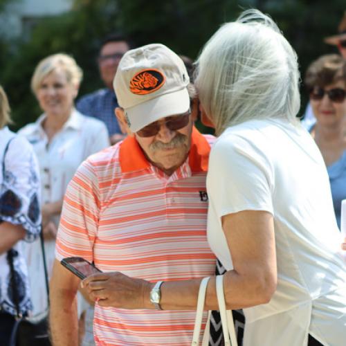 Bench Dedication for Dr. Jack Paschall. 6/25/19