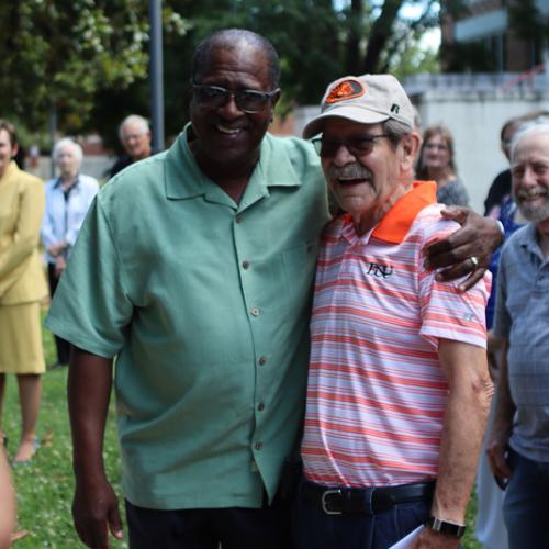 Bench Dedication for Dr. Jack Paschall. 6/25/19