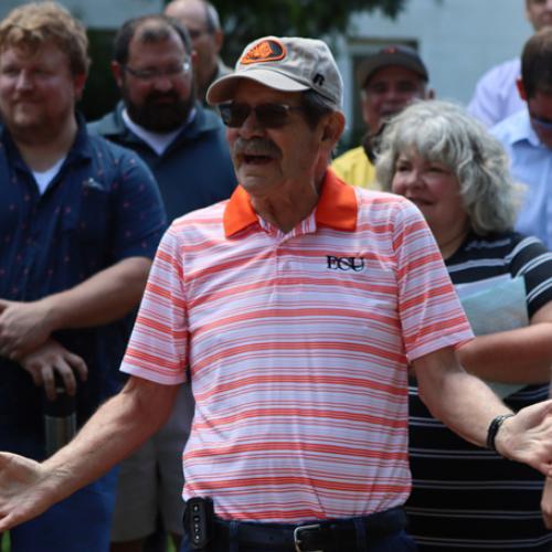 Bench Dedication for Dr. Jack Paschall. 6/25/19