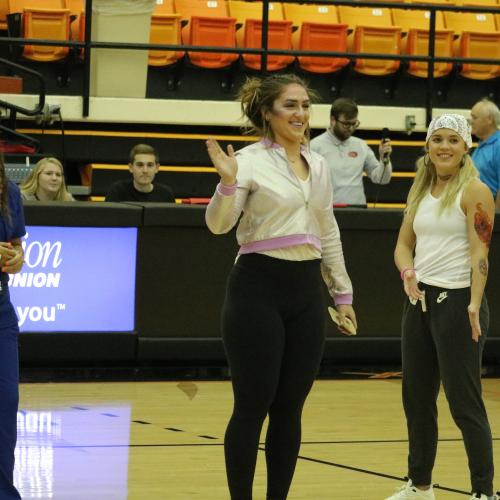 East Central University's Halloween volleyball game against Southern Nazarene.