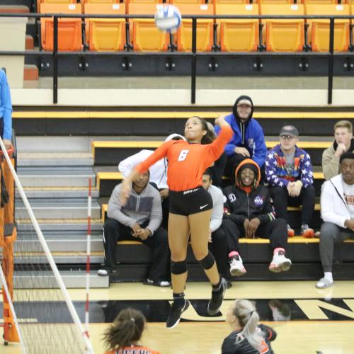 East Central University's Halloween volleyball game against Southern Nazarene.