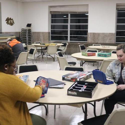 Board Game Night with Hot Chocolate