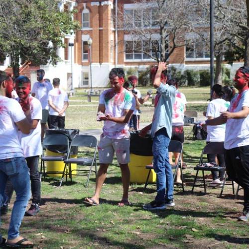 Holi Festival of Colors Asian Student Association 