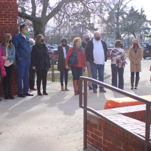 Michael E. Brooks Bench Dedication