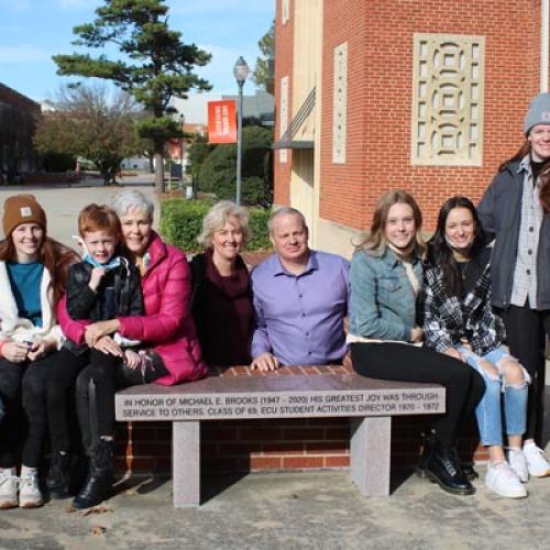 Michael E. Brooks Bench Dedication